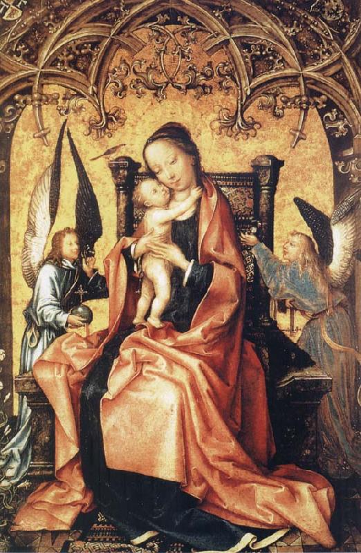 Hans Holbein The Virgin and the Nino Sweden oil painting art